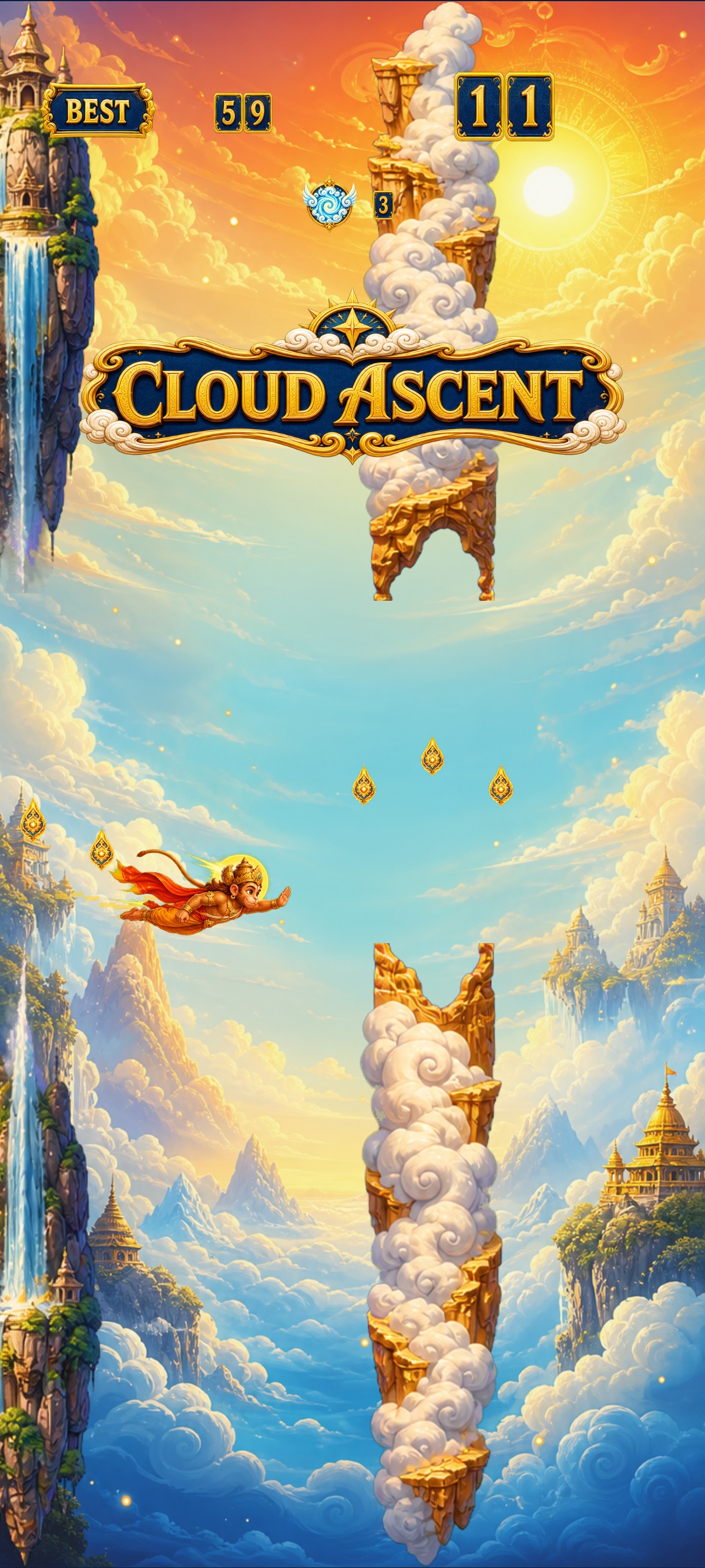 Cloud Ascent gameplay
