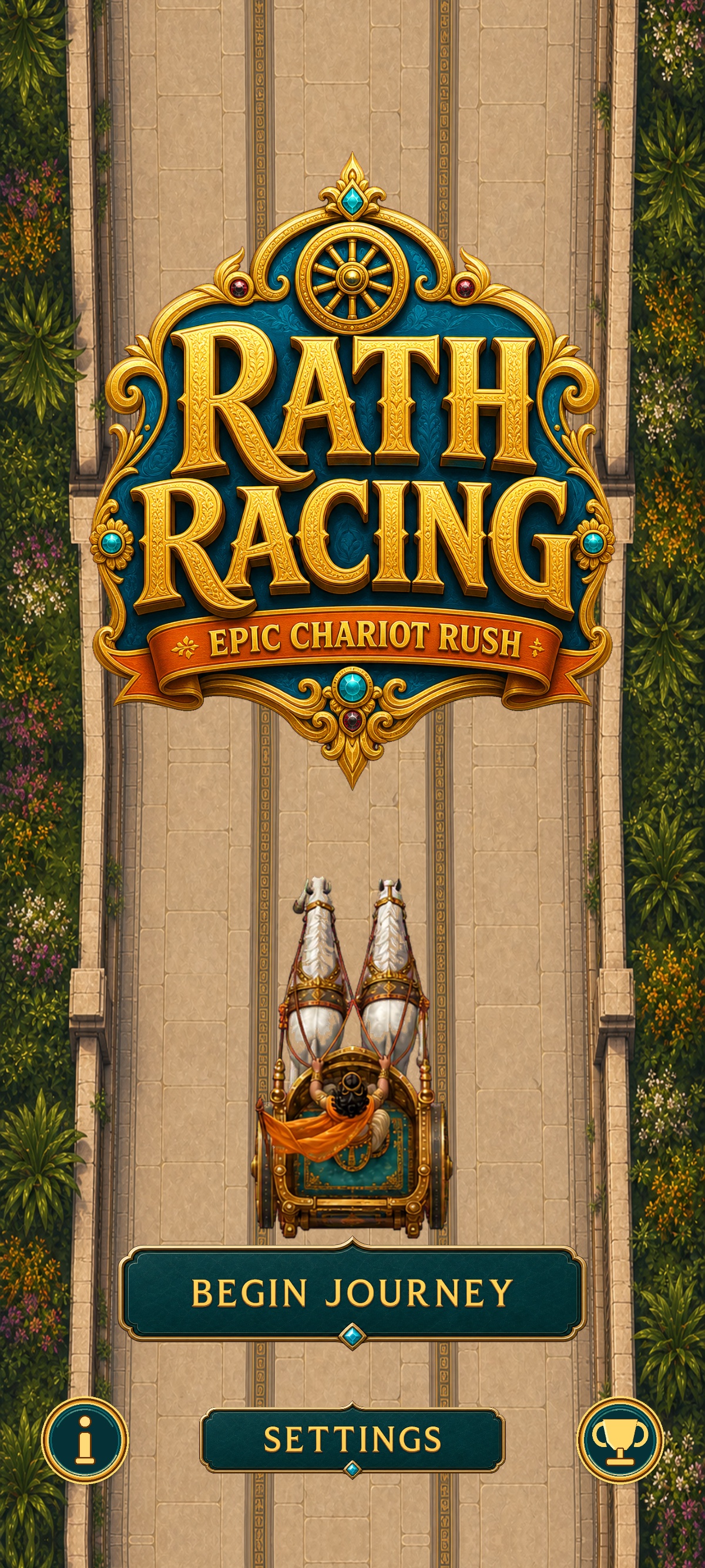 Rath Racing home screen